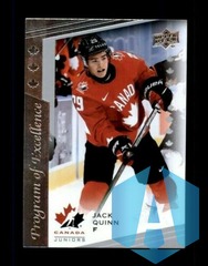 2021 Upper Deck Team Canada Juniors Program of Excellence Jack Quinn #106